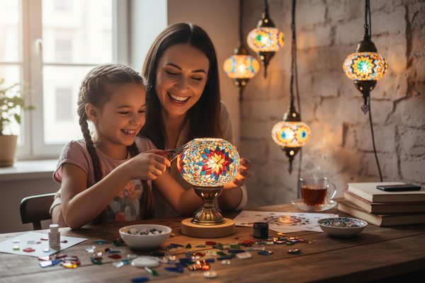 Can Kids Make a Mosaic Lamp? A Family Craft Guide