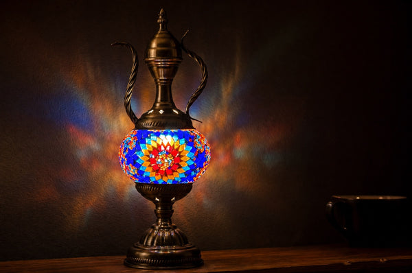 Turkish Mosaic Lamps as a Couples or New-Relationship Gift