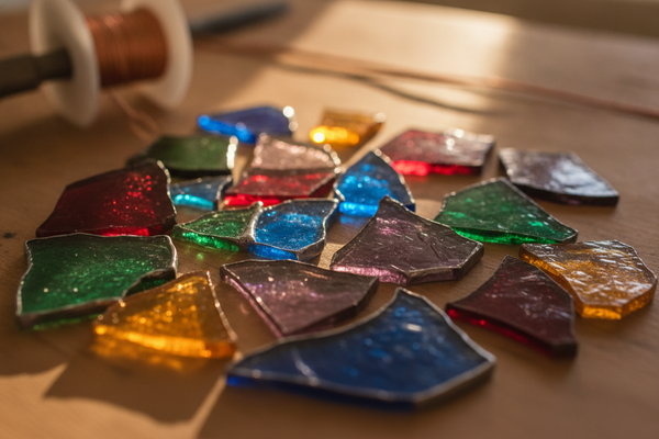 What Glass to Use for a Mosaic Lamp