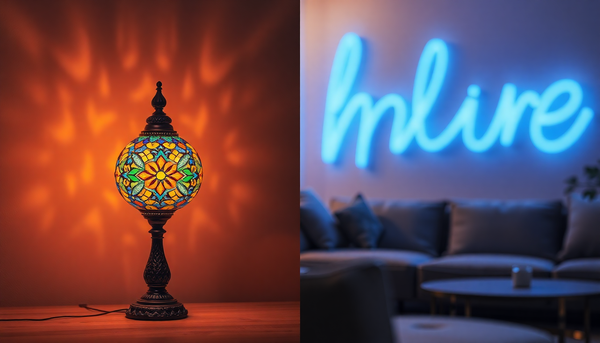 Turkish Mosaic Lamp vs Neon Sign: Which Statement Light Wins?