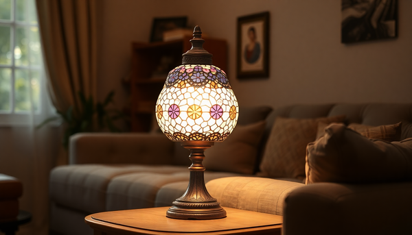 Can You Put a Lampshade Over a Turkish Mosaic Lamp?