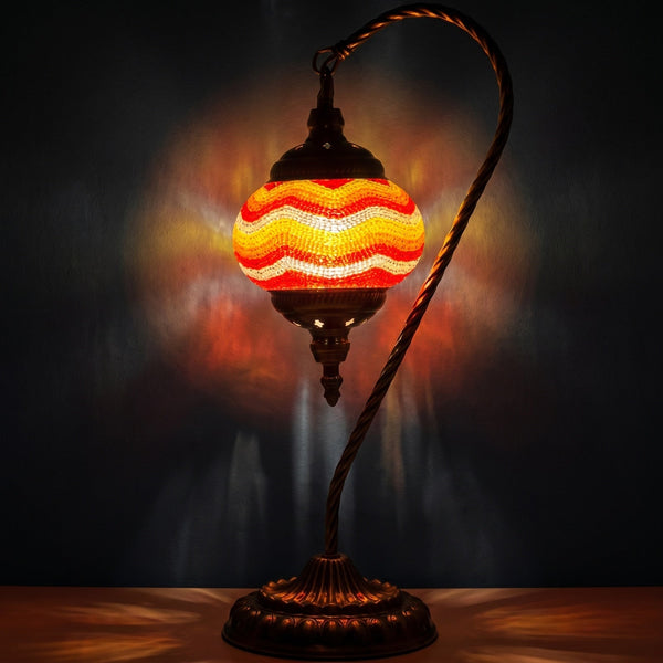 Turkish Mosaic Lamp for a Kitchen Island