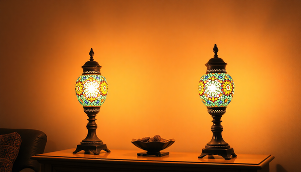Do Turkish Mosaic Lamps Come in Sets or Pairs?