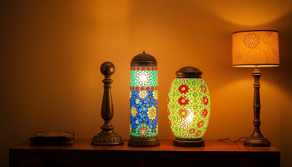 How to Group Mosaic Lamps Together: A Styling Guide