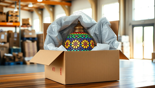How Are Turkish Mosaic Lamps Shipped? Packing, Tracking & Delivery