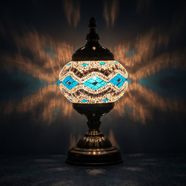 The 10 Best Blue Turkish Mosaic Lamps