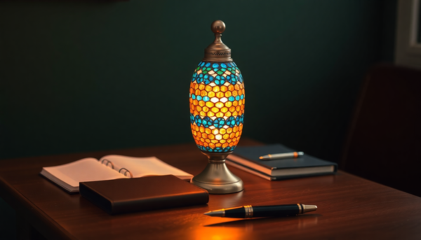 Mosaic Lamp Father's Day Gift Guide: Desk, Man-Cave & Milestone Dads