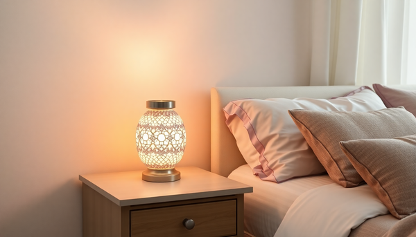 Choosing a Mosaic Lamp for a Guest Room