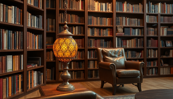 Choosing a Mosaic Lamp for a Home Library