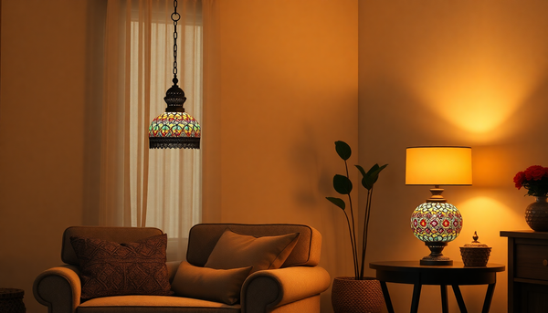 Mosaic Pendant Light vs Mosaic Table Lamp: Which to Choose