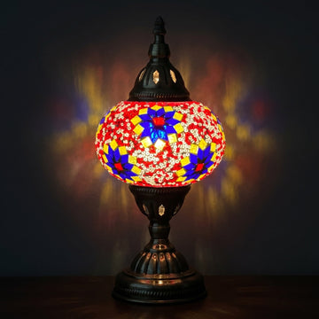 The Best Yellow & Gold Turkish Mosaic Lamps