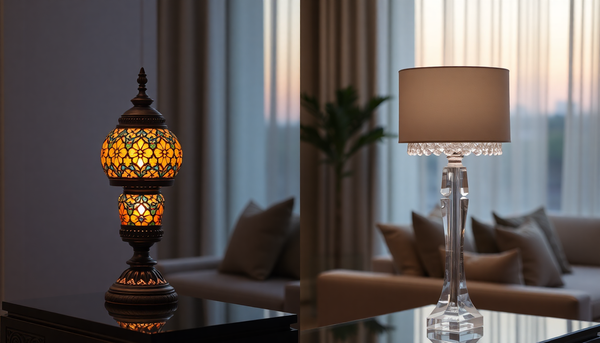 Turkish Mosaic Lamp vs Crystal Lamp: Which One Fits Your Home?