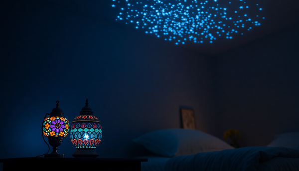Turkish Mosaic Lamp vs. Galaxy Star Projector: Which to Buy