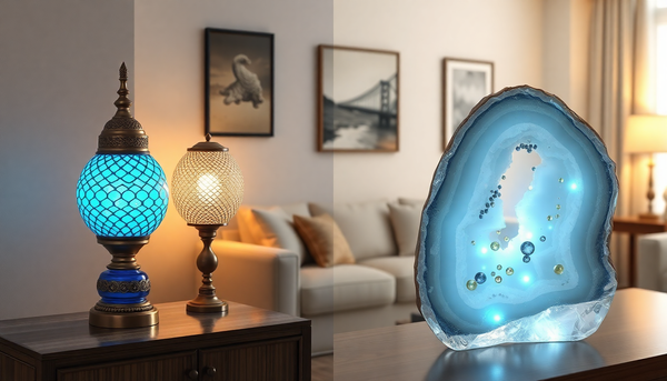 Turkish Mosaic Lamp vs. Geode Lamp: Which Suits Your Space?
