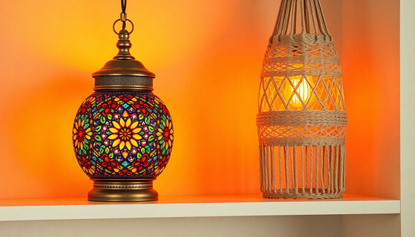 Turkish Mosaic Lamp vs. Macramé Lamp: Which to Choose?