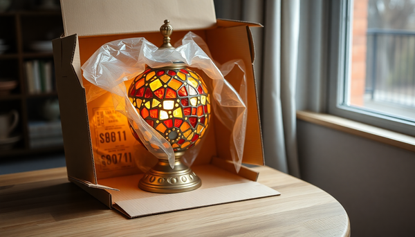 Turkish Mosaic Lamp Weight Guide: How Much They Weigh & Ship