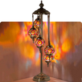 Five Tier Mosaic Lamps