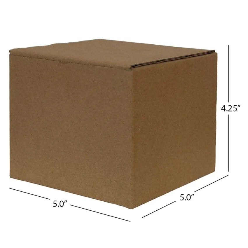 Clear Glass Replacements for DIY Mosaic Lamps — what's in the box, with dimensions