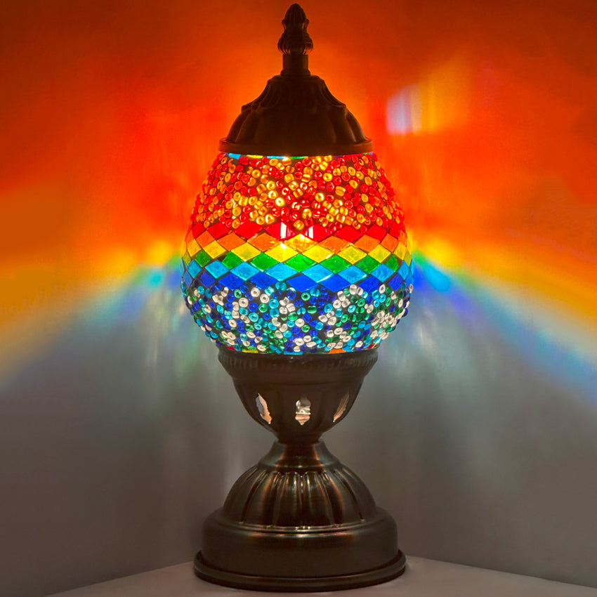 Vintage Mosaic Lamp with Hot and Cold